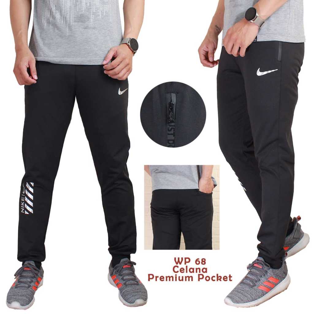 CELANA PREMIUM POCKET JOGGER LOTTO GRADE ORI WP68#