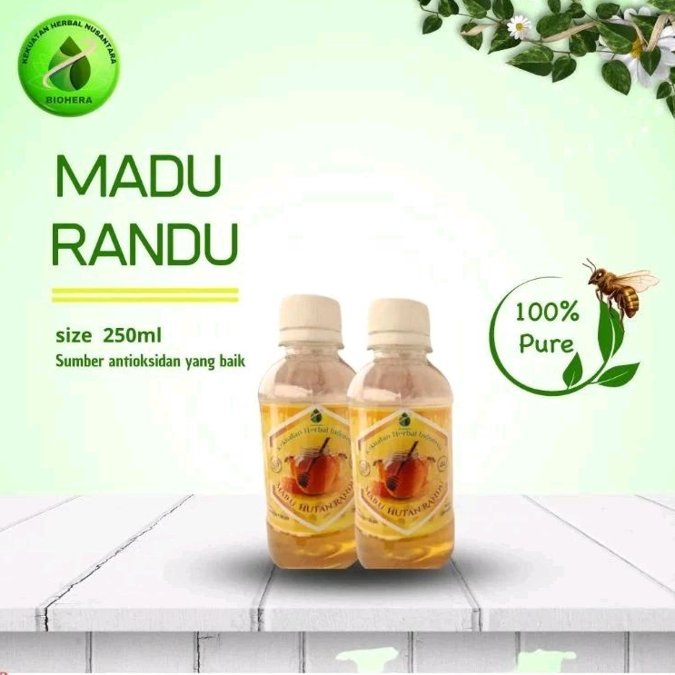 

MADU MURNI RANDU BIOHERA, MADU ASLI, MADU
