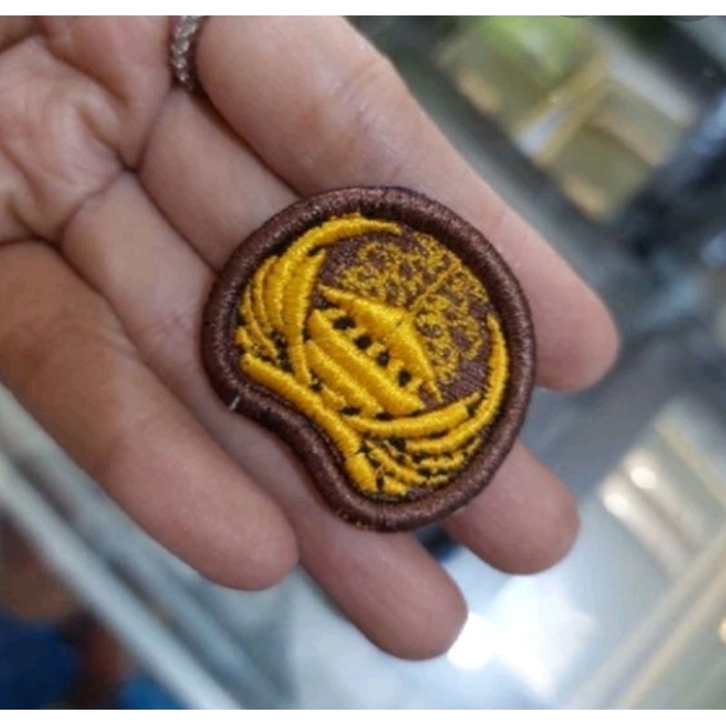 bordir KORPRI timbul