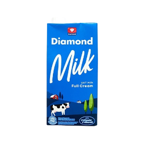 

SUSU UHT DIAMOND 1 LITER SUSU DIAMOND 1000ML SUSU FULL CREAM