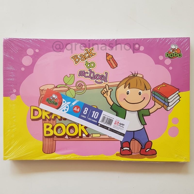 

(BISA COD) Buku Gambar Dodo A4/ Drawing book