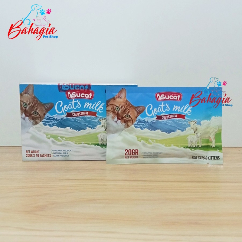 SUSU KUCING SUCAT GOAT MILK COLOSTRUM 1 BOX