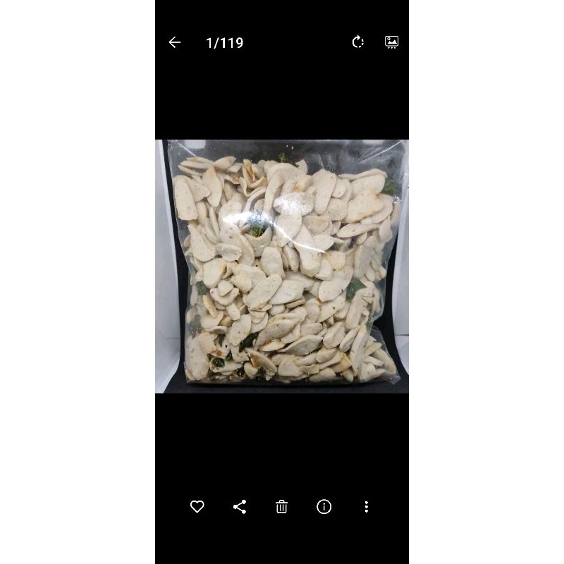 

otak otak kering balado dan asin