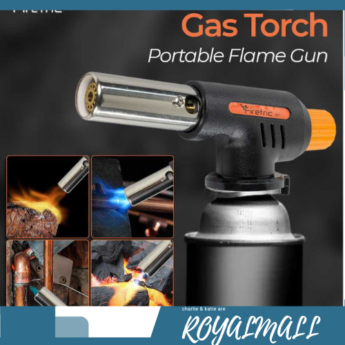 Firetric Flame Gun Portable Gas Torch / Alat Kepala Gas Gas Api Flame Gun Las Penyemprot Api Bakar B