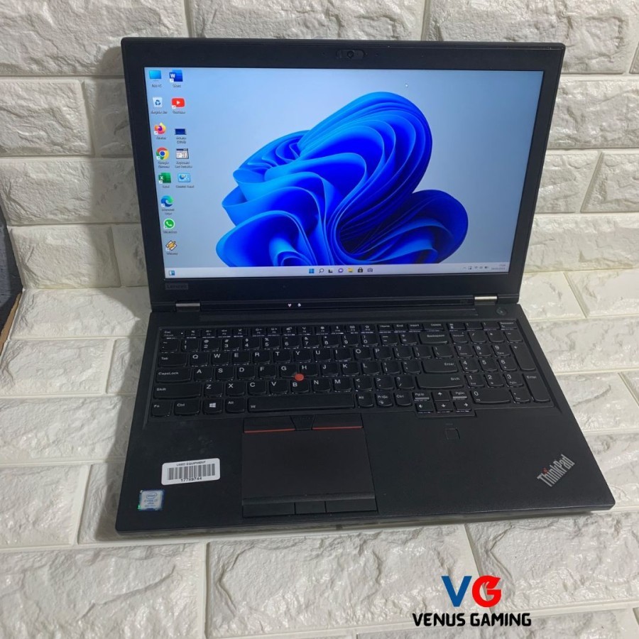 Limited Sale Lenovo P52 NVIDIA i7 Gen 8 / 32GB RAM - SSD 1TB / Second