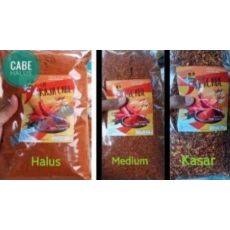 

Bubuk cabe medium 500gr
