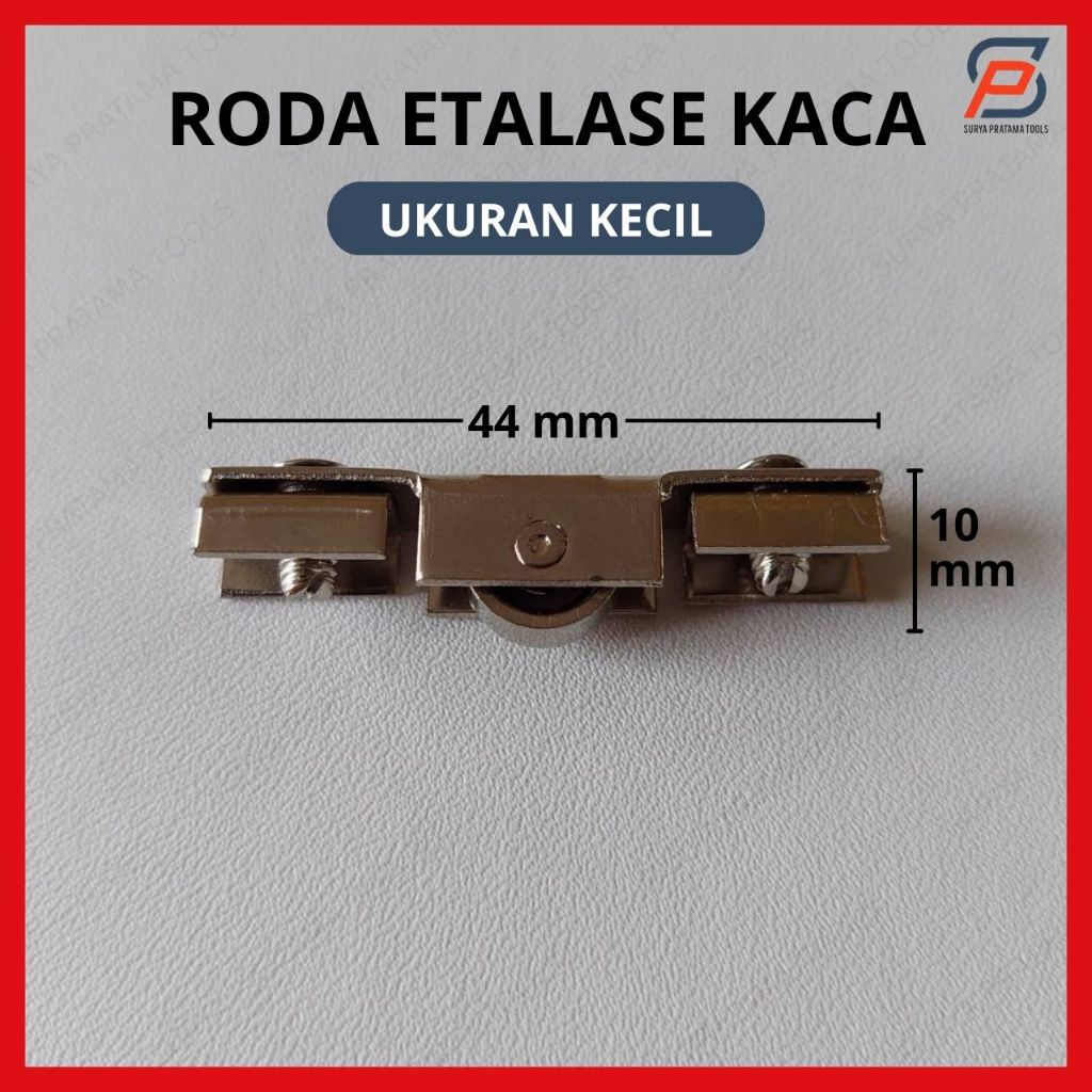 Roda Pintu Kaca / Roda Showcase / Roda Etalase Kaca / Roda Lemari Etalase