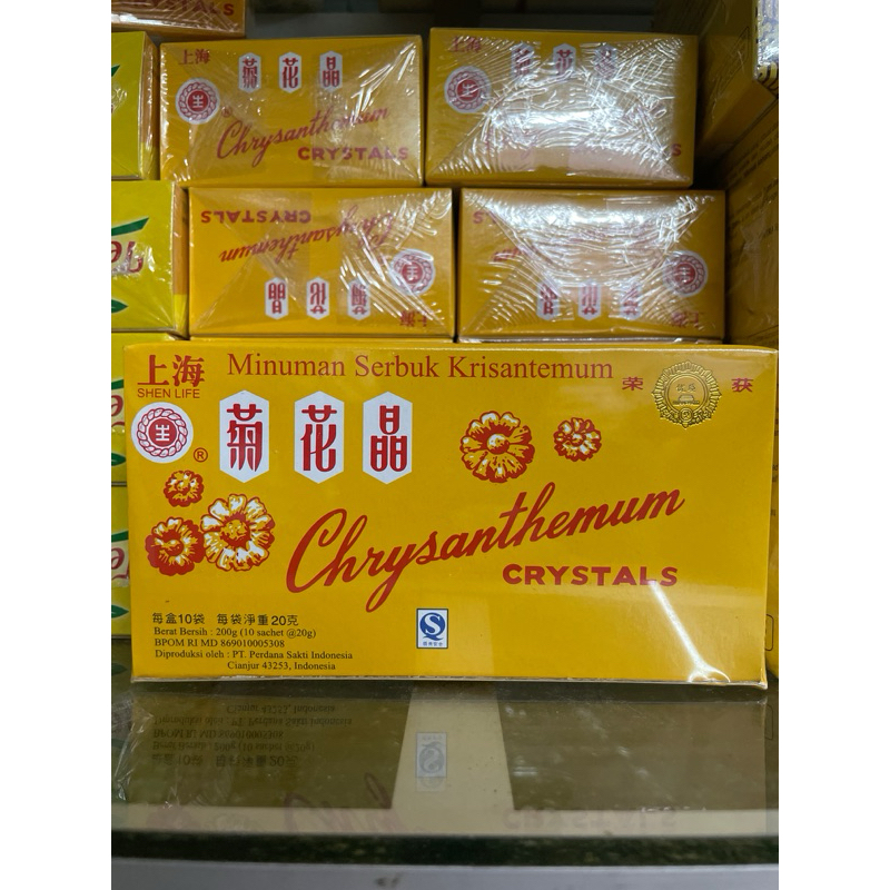 

minuman panas dalam chrysanthemum crystals isi 10sachet