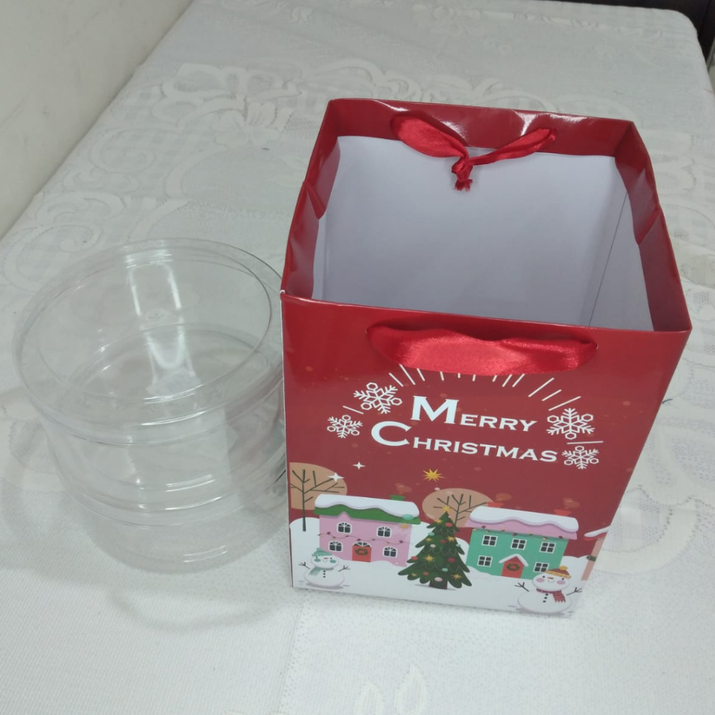 

[MERAH] Paperbag Natal Merry Christmas Natal Hampers Goodie Bag READY STOCK NO PO