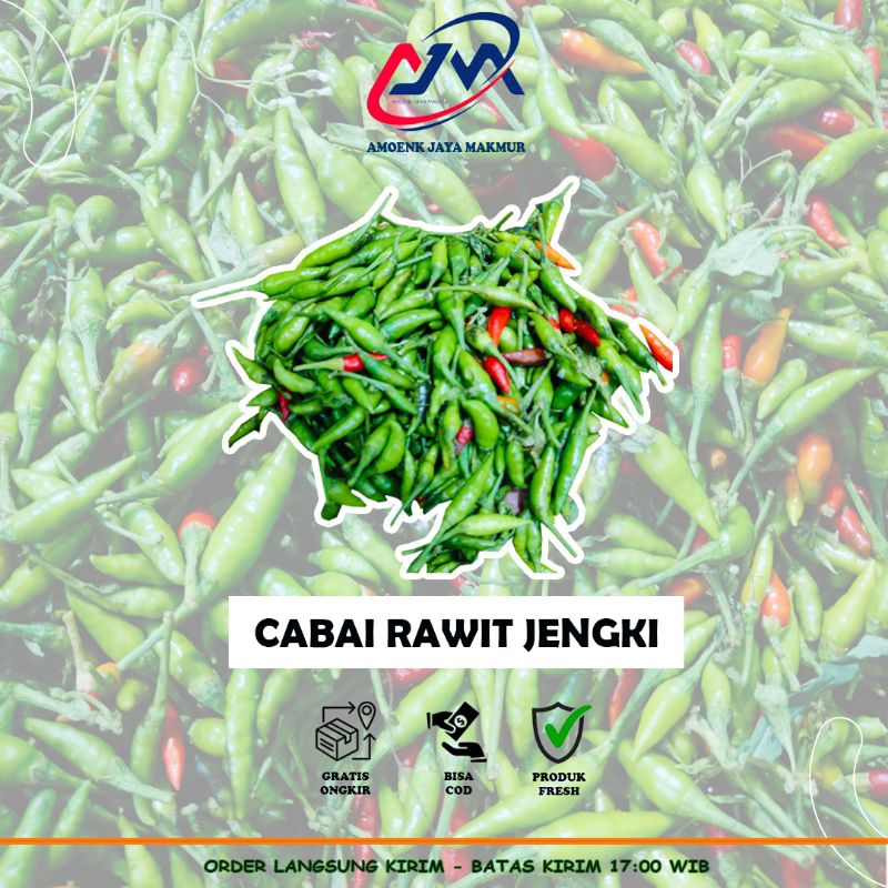 

Cabai Rawit Jengki Super Fresh 1kg