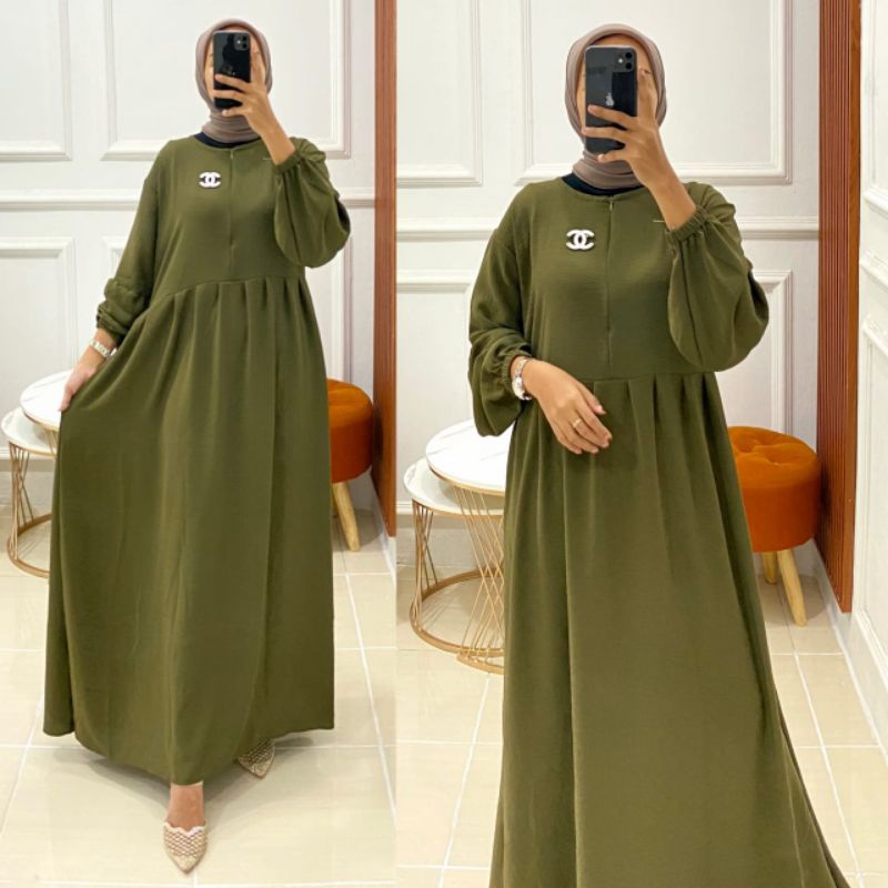 GAMIS KRINGKEL kalika DRESS GAMIS KRINGKEL airflow KEKINIAN