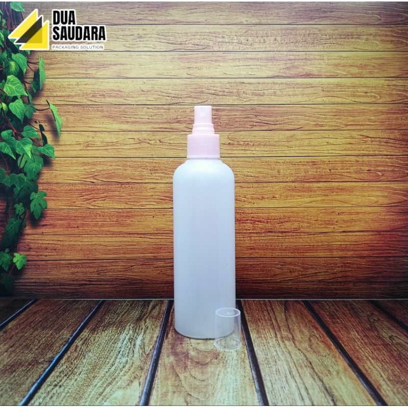 Botol spray 250ml HDPE natural spray ping