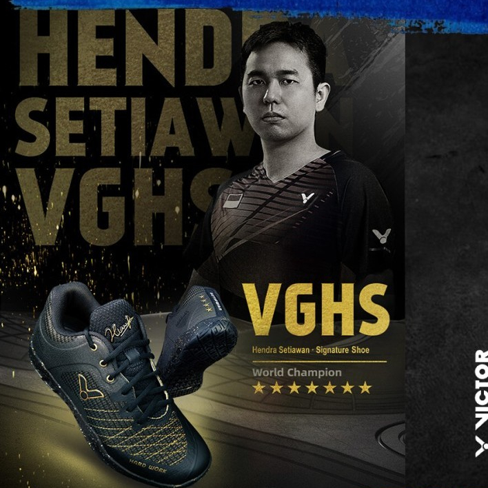 New Sepatu Badminton Victor Signature VGHS CX Hendra Setiawan - 38