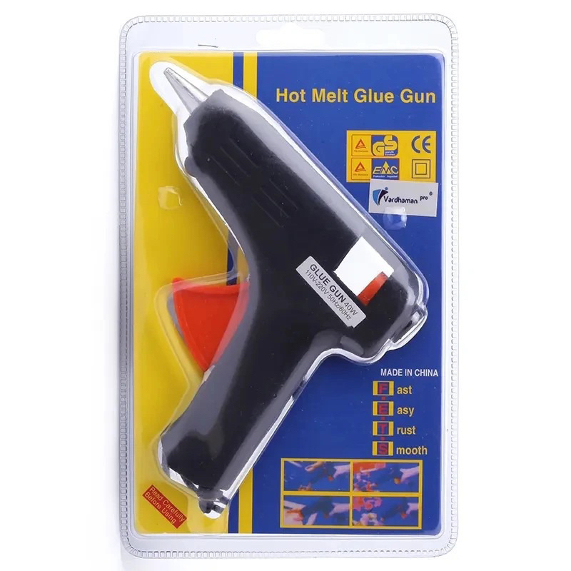 PISTOL LEM TEMBAK / HOT MELT GLUE GUN MINI ON-OFF 20WATT