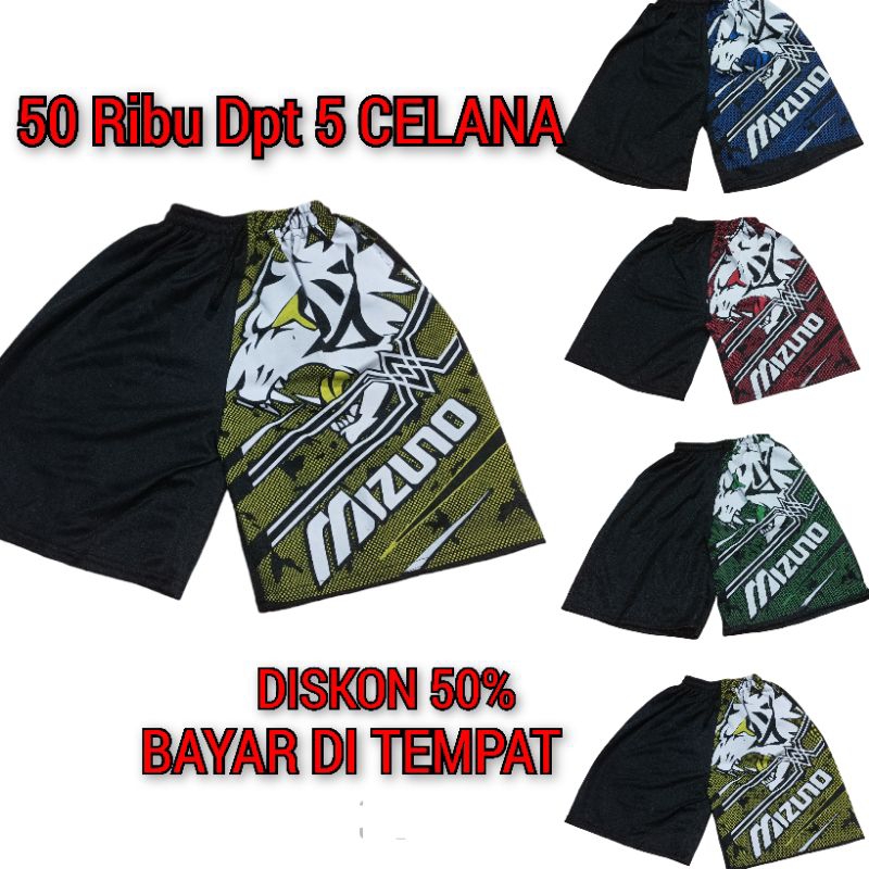 Celana pendek / 50rb dapat 5 celana / Celana pria / Celana boxer