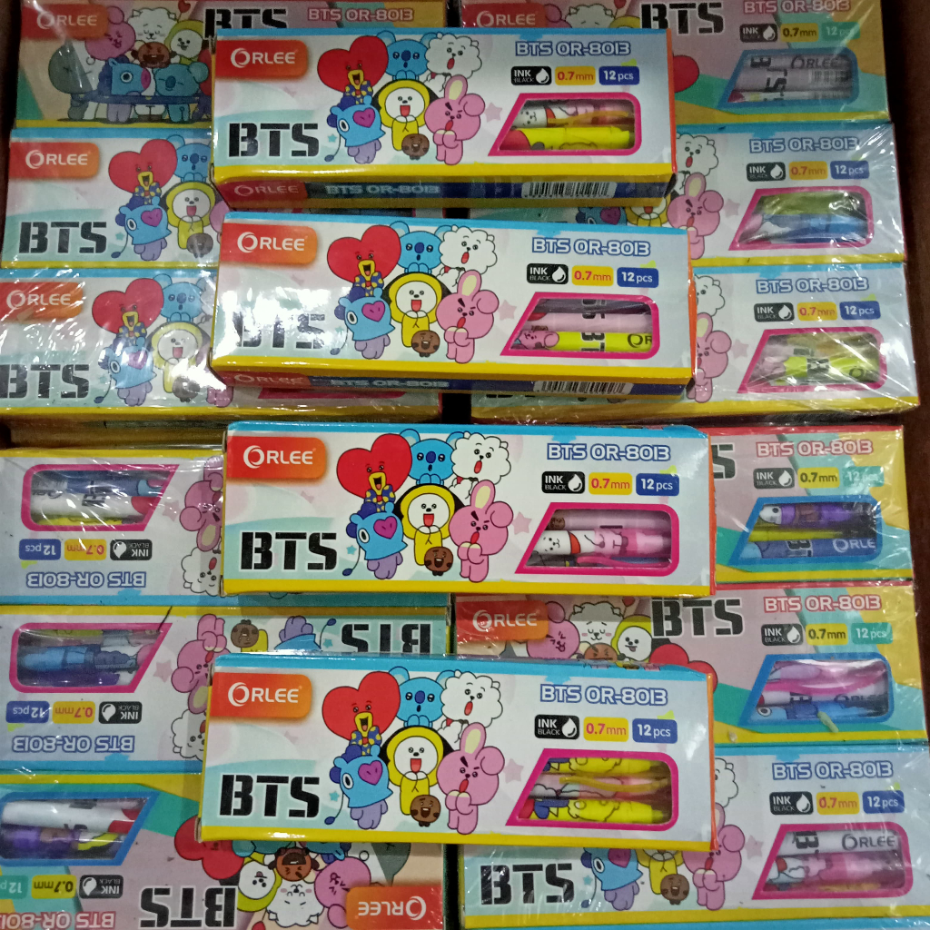 

Bolpoin Ulir BTS untuk Menyemangati Setiap Catata