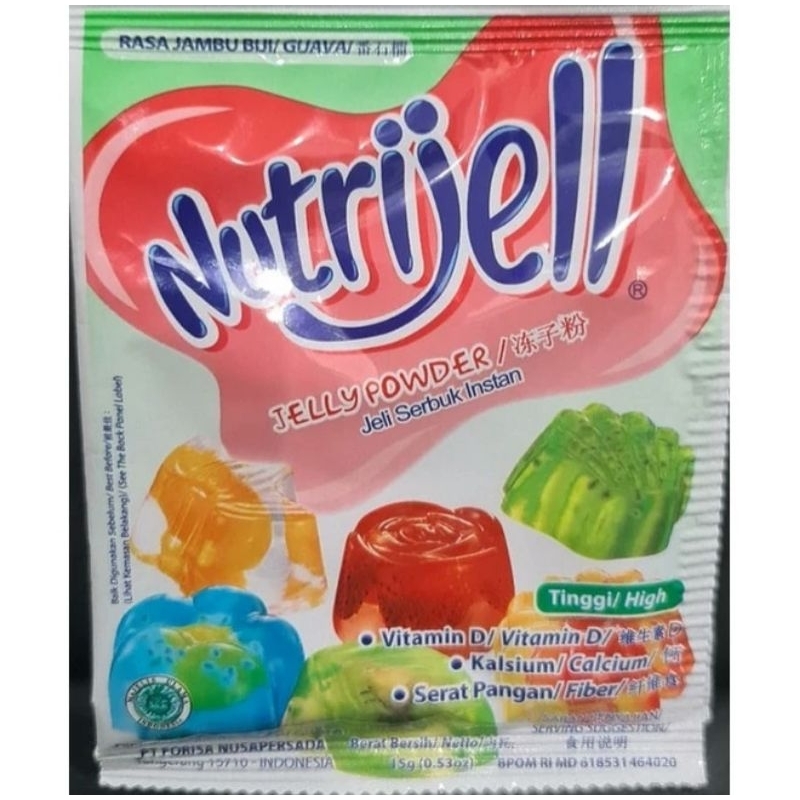 

NUTRIJELL Jambu Biji / Agar Agar Instant / Konnyaku Jelly Powder 15 Gr