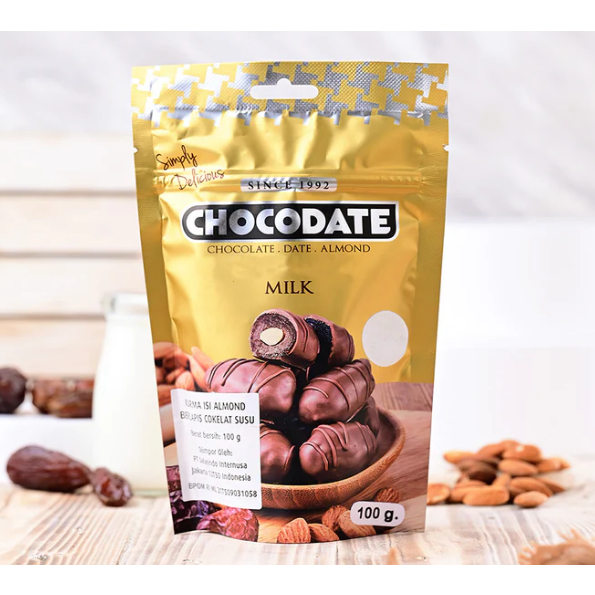 

Gramedia Banjarmasin - Chocodate real milk 100 gr