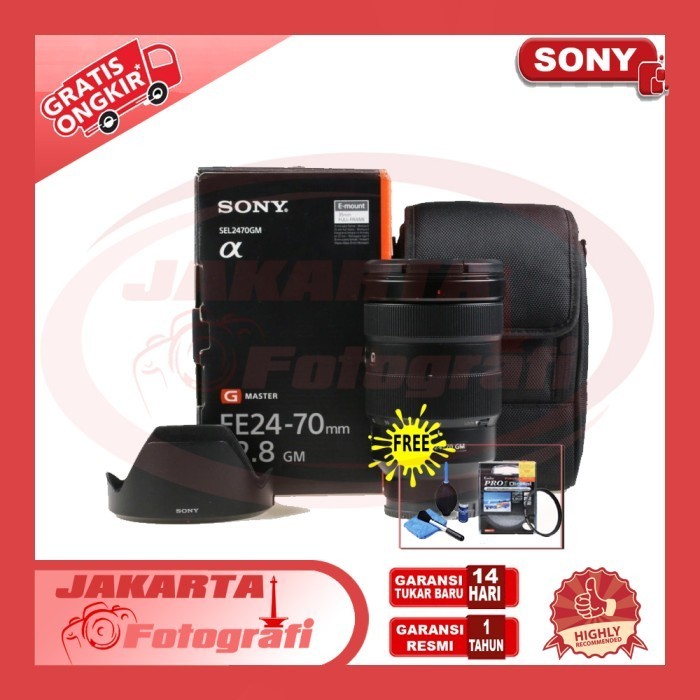 Sony FE 24-70mm f2.8 GM Lens