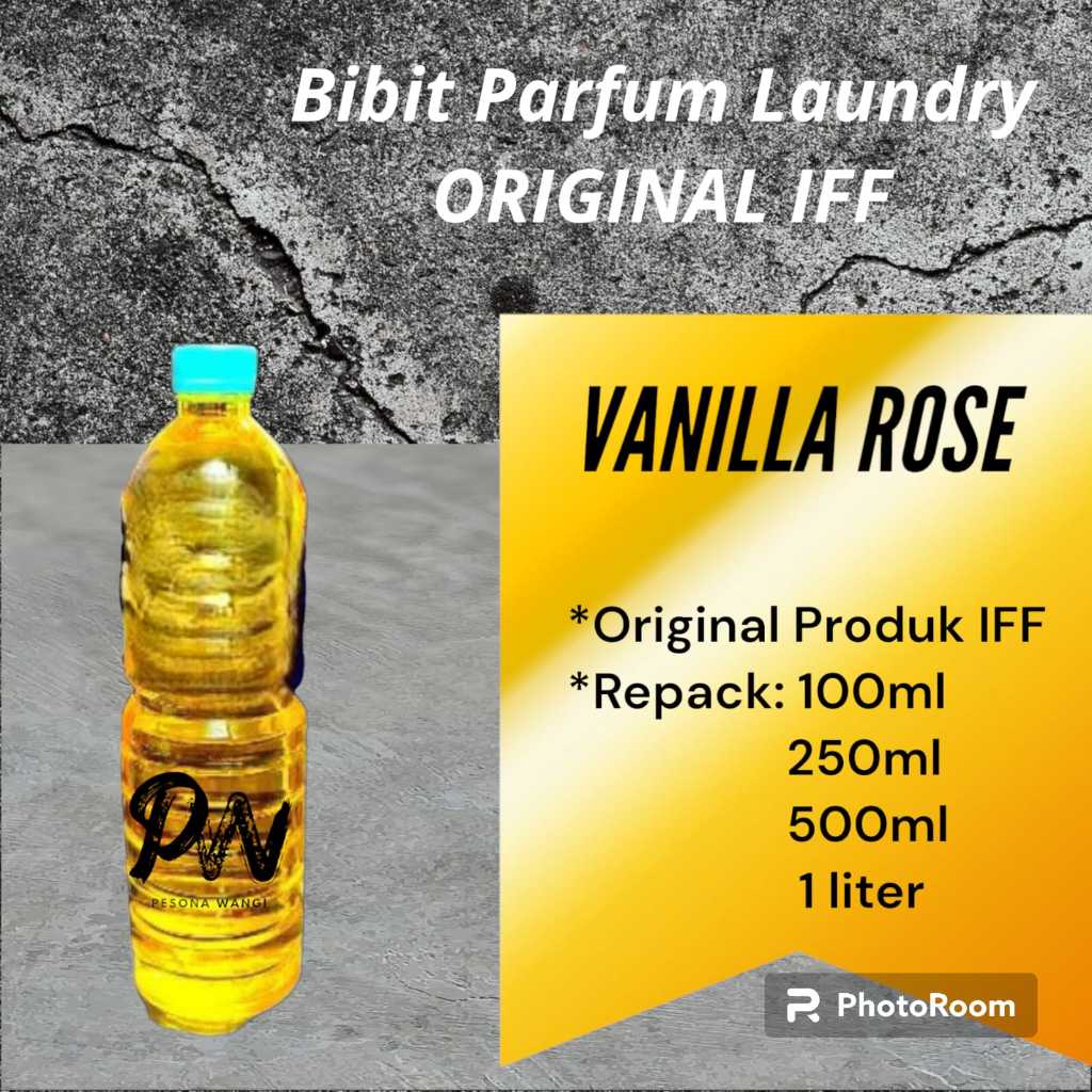 BIBIT PARFUM LAUNDRY VANILLA ROSE MURNI ORIGINAL MERK IFF AWET TAHAN LAMA