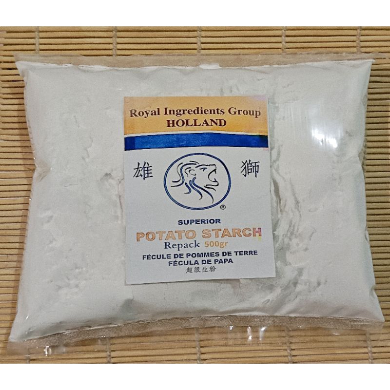 

potato strach/tepung kentang repack 1kg holland "royal loin superior