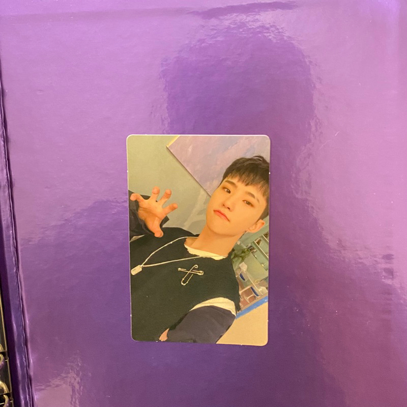 Hoshi horanghae seventeen official photocard attacca carat ver