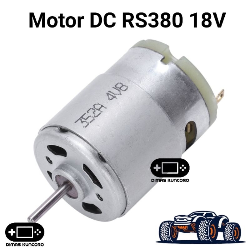 Motor DC RS380 18V 30.000rpm rs-380 dinamo mesin drill brusher