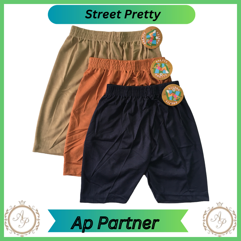 Celana Strit Street Pendek Wanita PRETTY MARVELLA | Celana Pendek Perempuan Jumbo | Celana Short Wan