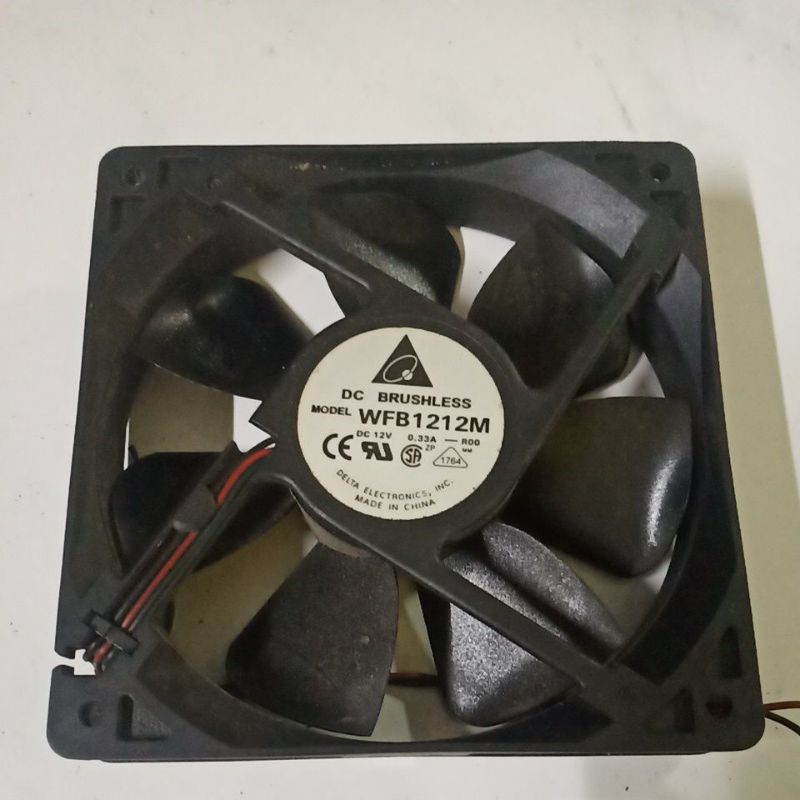 kipas fan delta WFB1212M/12v0,33a/12x12x2,5cm