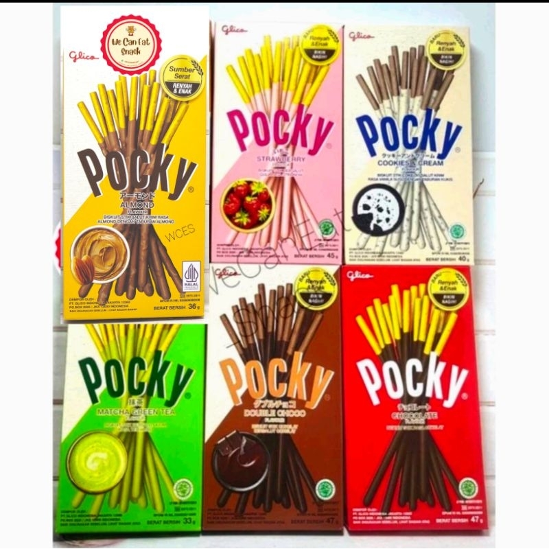 

Pocky Stick Glico All Varian Rasa 36-47gr (SATUAN)