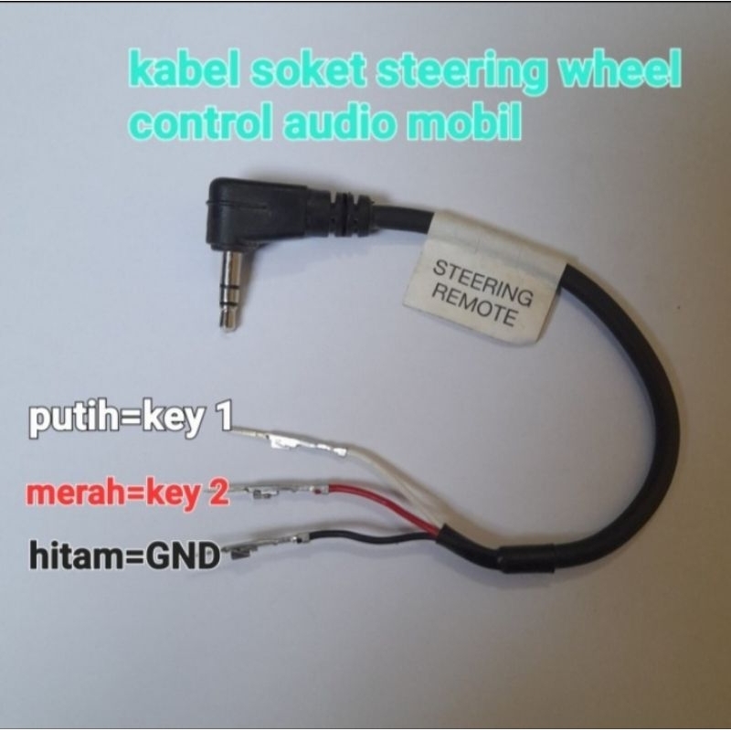 KABEL REMOTE STEER/CABLE REMOTE STEERING WHEEL HEAD UNIT PIONEER BAGUS BERKUALITAS