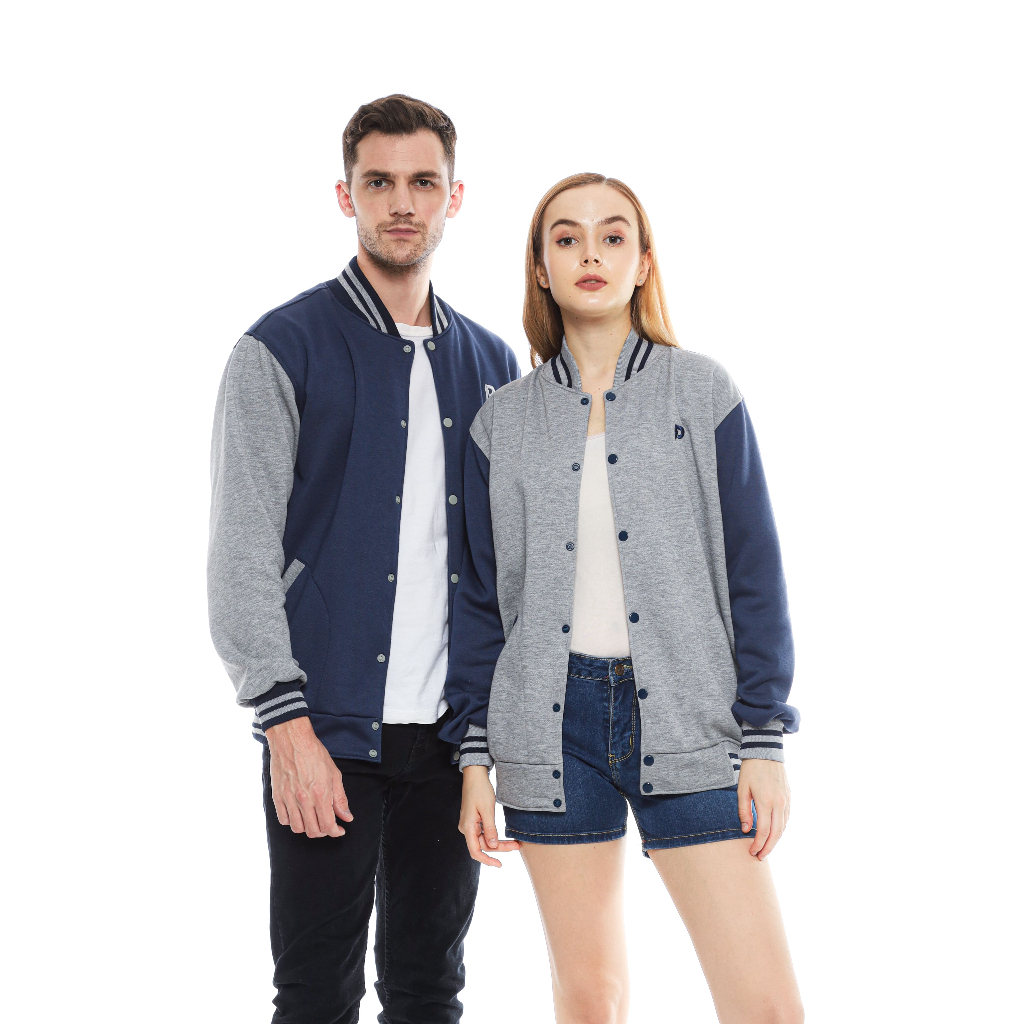 PLATINUM WORLD Jacket Varsity Polos Outerwear Varsity Jacket Baseball East Team Fleece Black F1