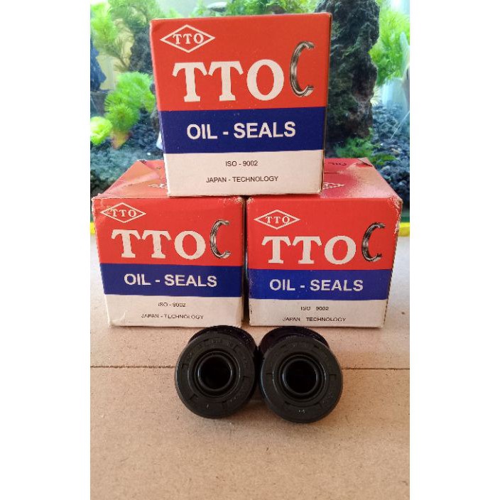 Ready Stock.. Oil Seal shock breaker belakang YSS 12x31,5x15 (satu set 2 PCS)