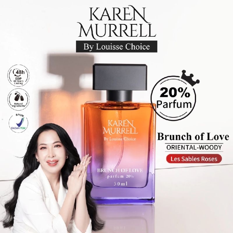 KAREN MURRELL - Brunch of Love Parfum 20%  50ML By Louisse Choice