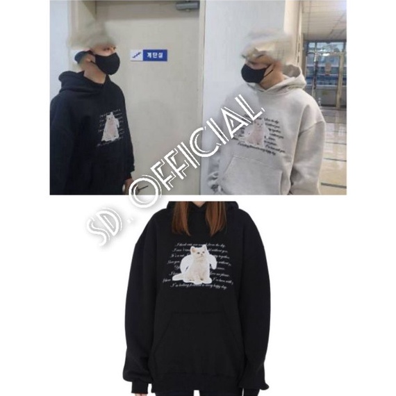 Harga Termuraah.. Jaket Hoodie NCT Jaemin Angel Cat DTF Print