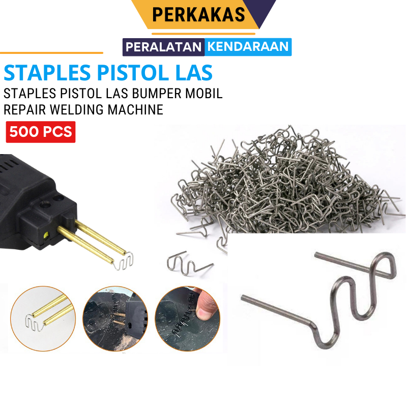 

Staples Pistol Las Plastik Bumper Mobil 500 PCS