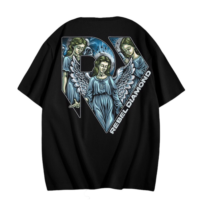 REBEL DIAMOND TSHIRT | KAOS REBEL DIAMOND | FREE STICKER