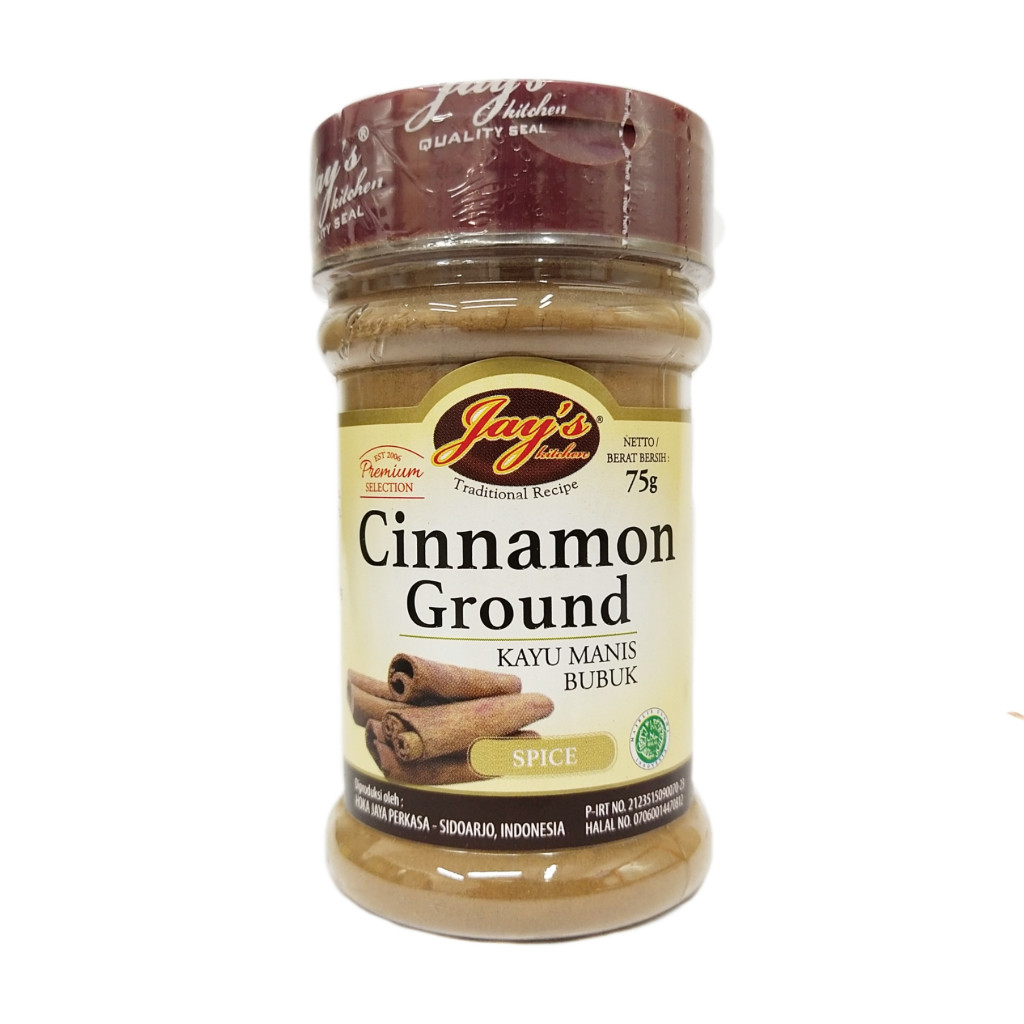 

JAY'S CINNAMON GROUND/KAYU MANIS BUBUK/75 GR