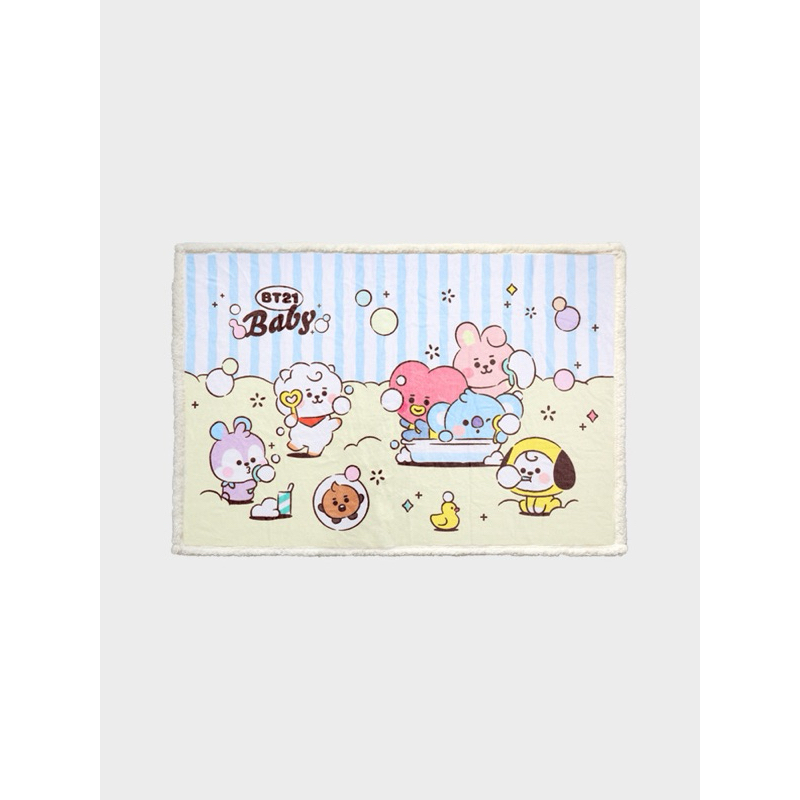 (PO KOREA) LINE FRIENDS BT21 FLEECE OFFICIAL