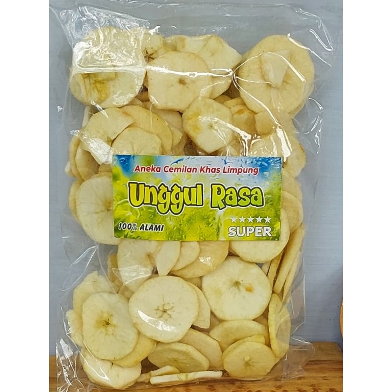 

KERIPIK BUAH APEL OVEN MANIS RENYAH 250 GR