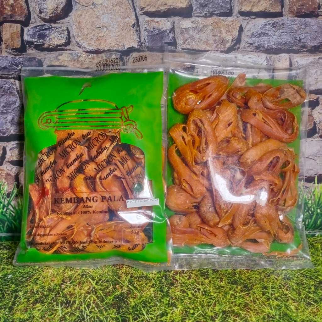 

Bumbu Rempah Samara Micron - Kembang Pala Utuh - Kembang Pala Bubuk - Bunga Pala 50 gr