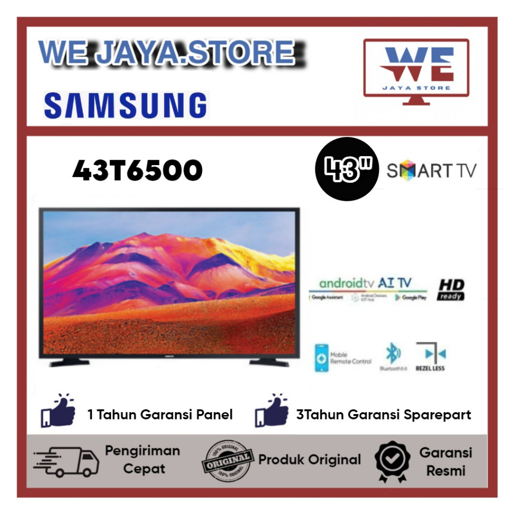 TV LED Smart Samsung 43T6500 LED Samsung 43 Inch Smart TV Samsung
