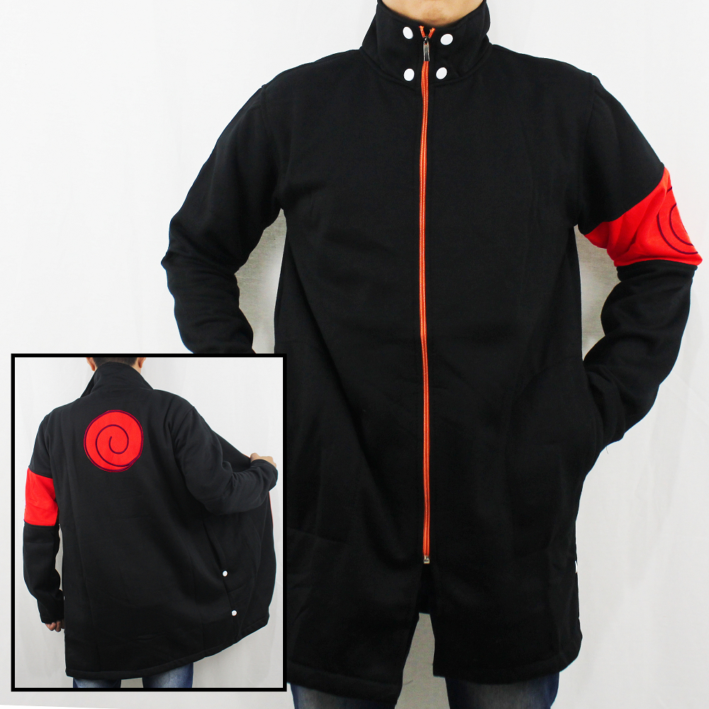 JAKET JUBAH ANIME NARUTO THE LAST SIZE M L XL XXL ORIGINAL ARIGATOU BRANDED - JAKET NARUTO THE LAST 