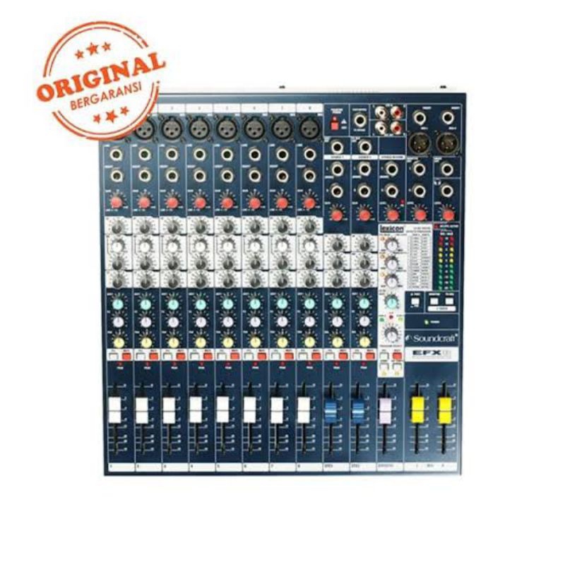 MIXER AUDIO SOUNDCRAFT EFX8 ORIGINAL GARANSI RESMI 1 TAHUN EFX 8