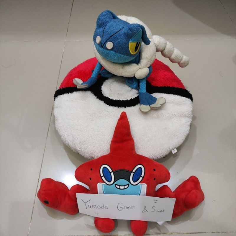 POKEMON TAKTOM FROGADIER ORI ORIGINAL TAKARA TOMY BONEKA PLUSH DOLL IMPORT MATA KERAS T-ARTS Boneka 