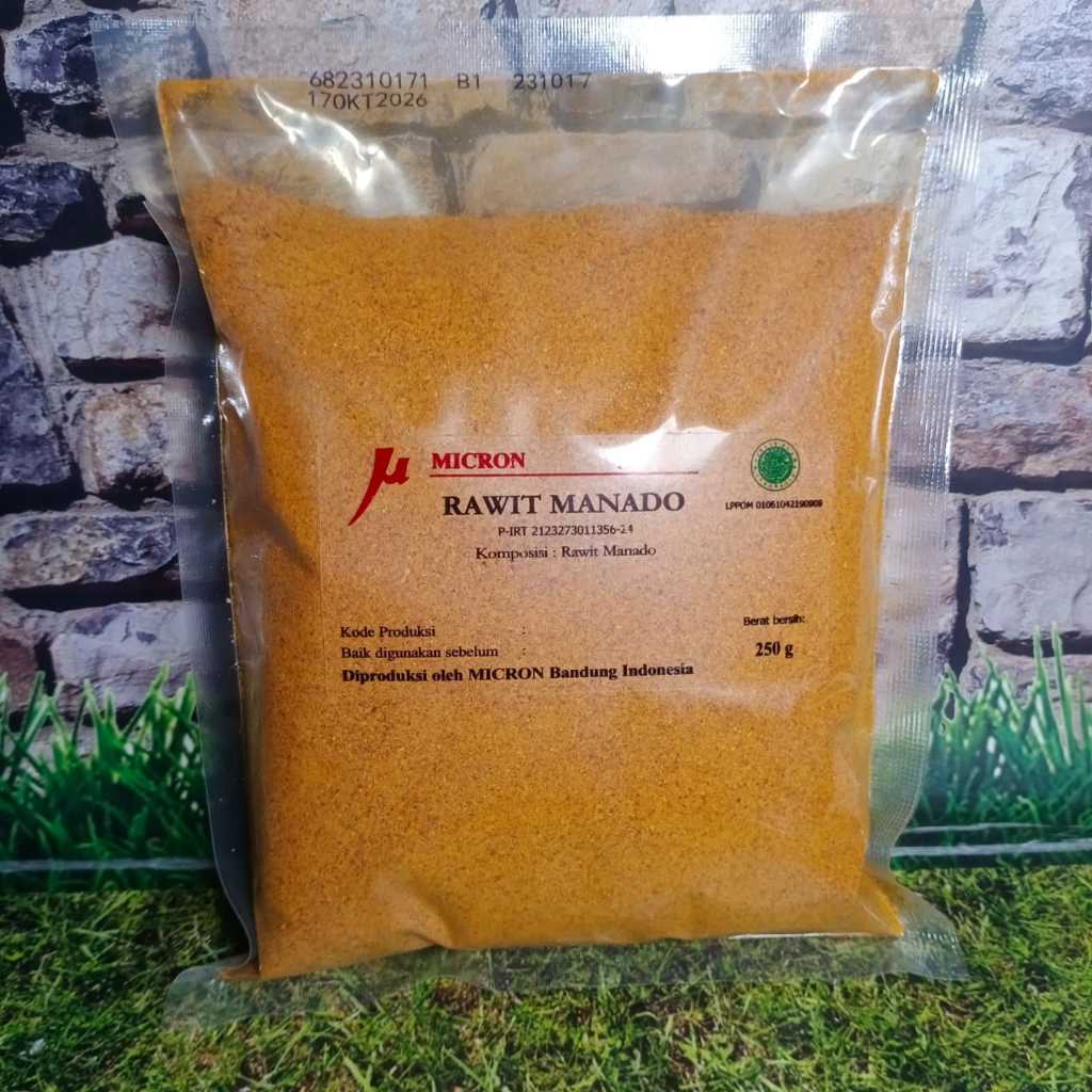 Bumbu Rempah Samara Micron - Rawit Manado Bubuk - Rawit Manado Powder 250 gr