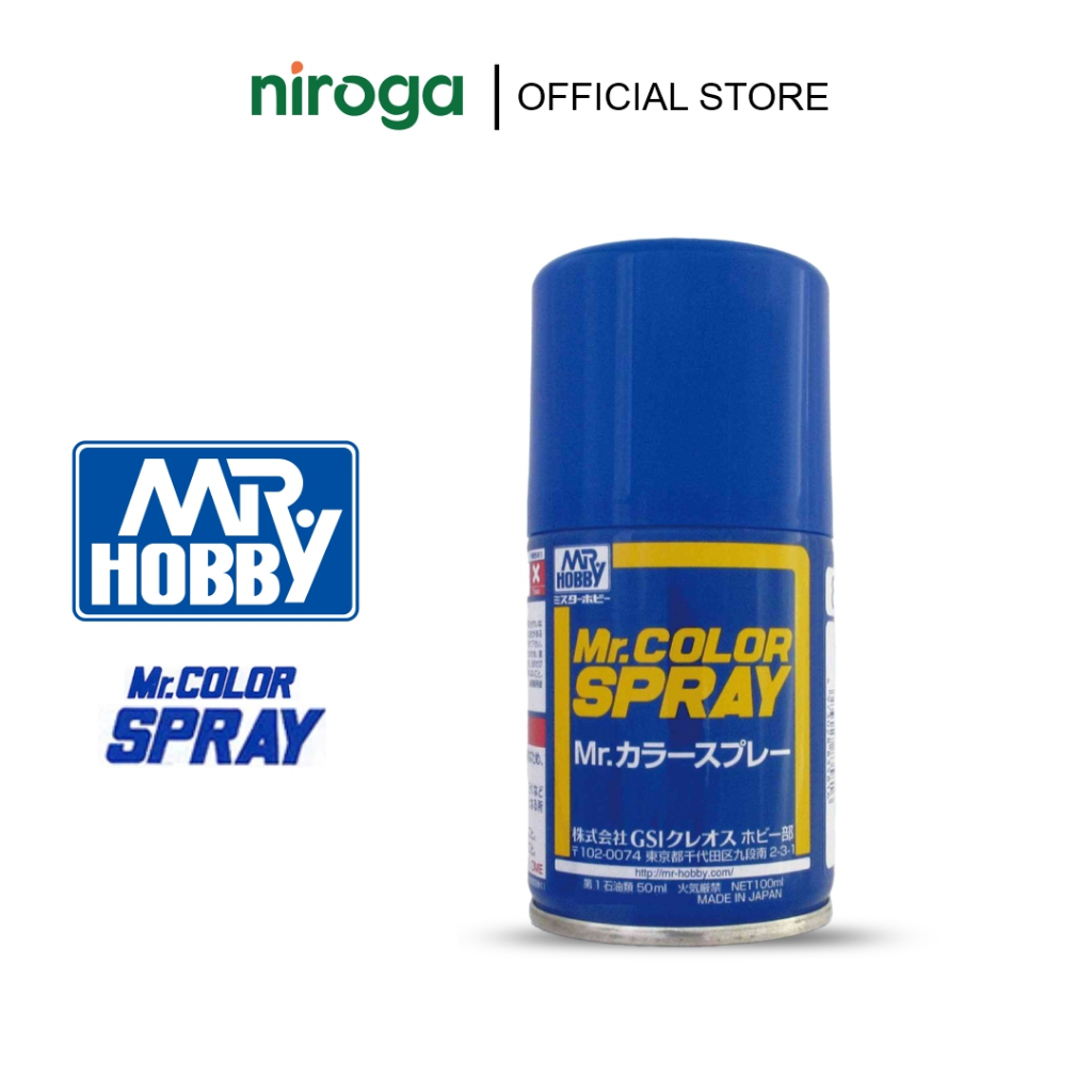 Mr. COLOR Spray S50 Clear Blue – cat kaleng semprot
