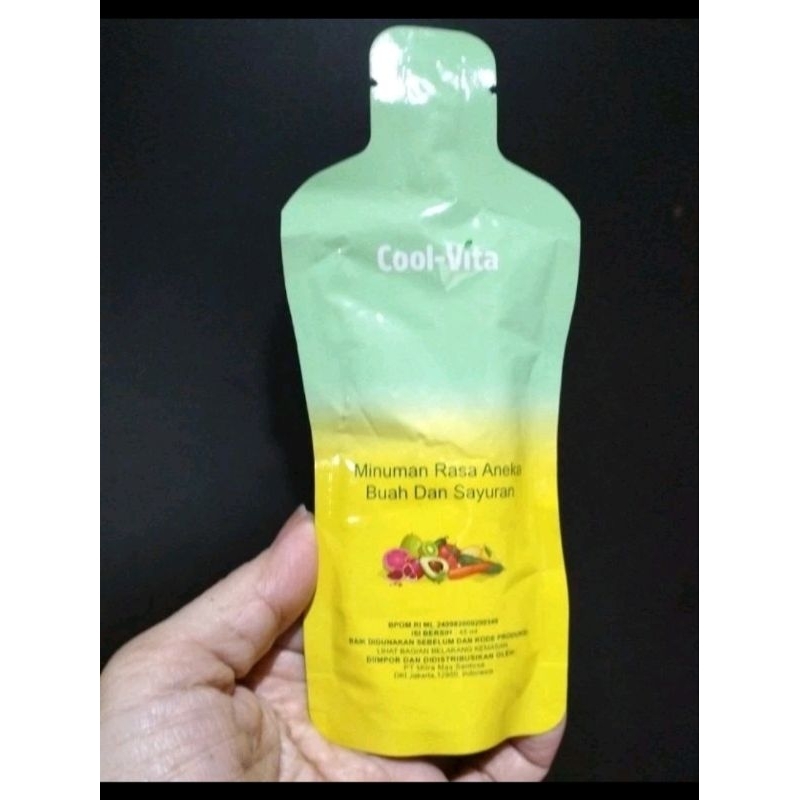 (DIJAMIN ORI) COOLVITA  Detox Drink Pelangsing Badan