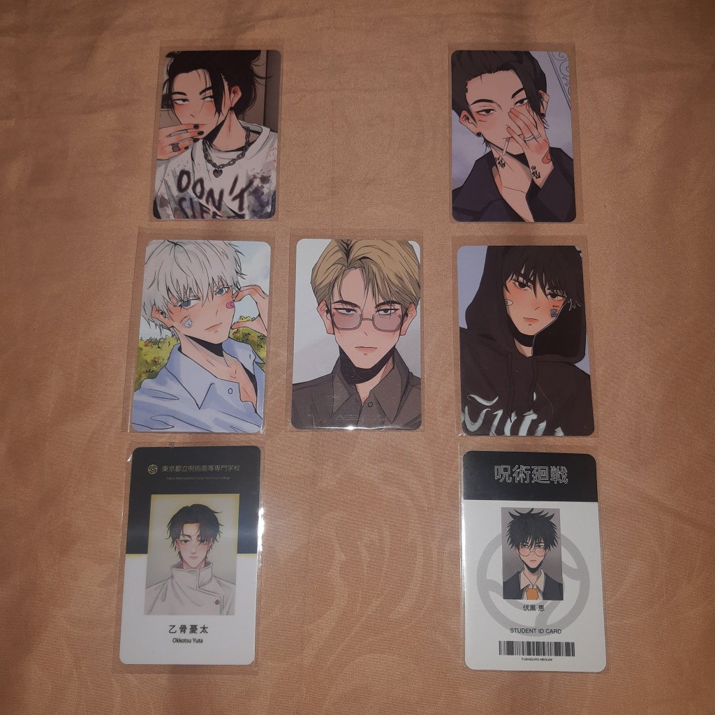 JJK Jujutsu Kaisen 6baji nintnot Photocard