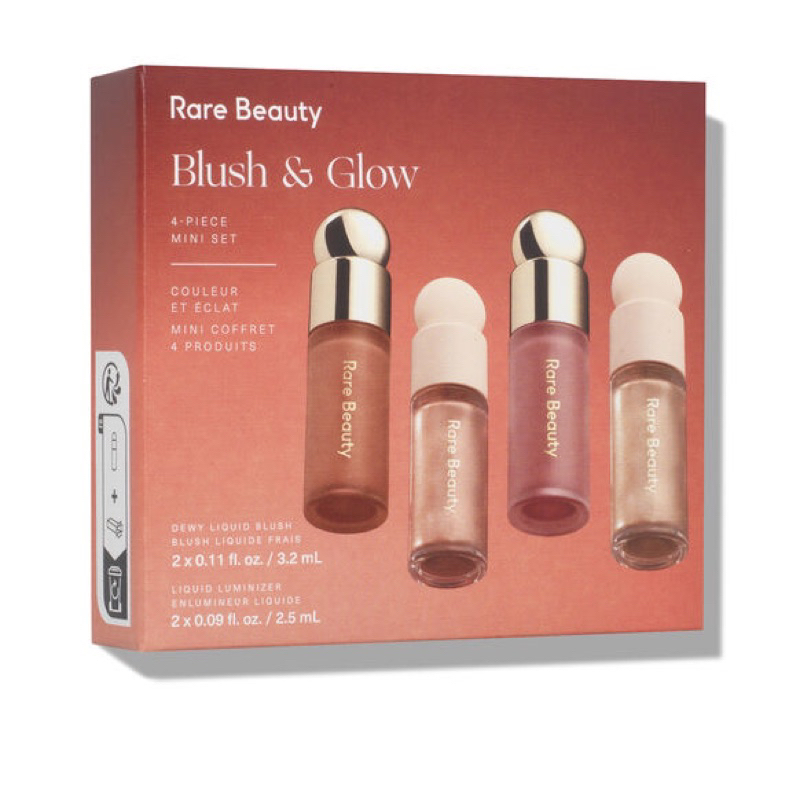 Rare Beauty Blush & Glow 4-Piece Mini Set